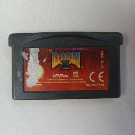DOOM   BUEN ESTADO GB ADVANCE Pal ORIGINAL(156)