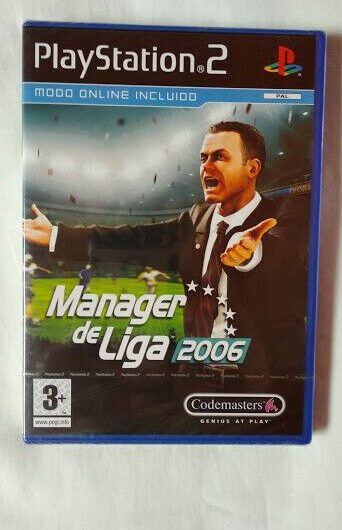 Manager de Liga 2006 para playstation 2 Nuevo y precintado Pal