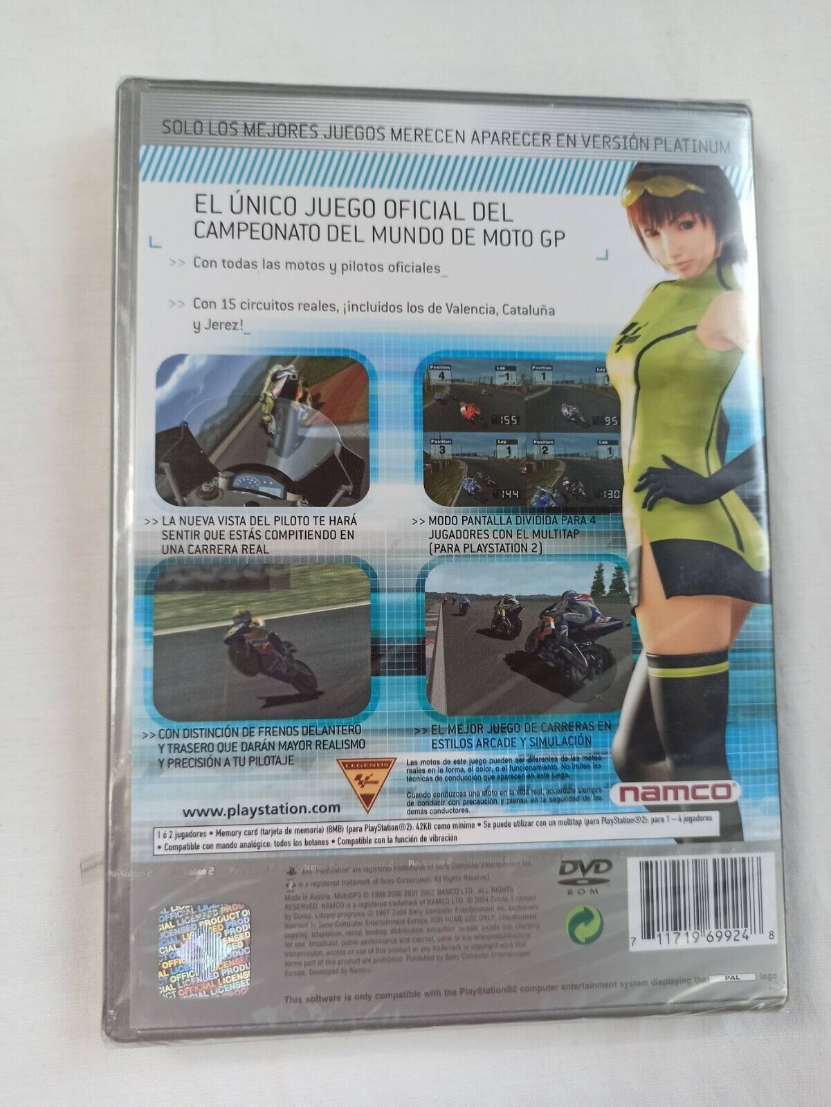 Moto GP3 para playstation 2 Nuevo y Precintado Pal España (140) - Imagen 3