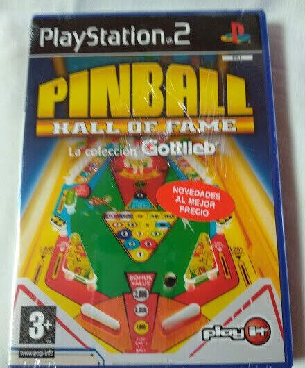 PINBALL HALL OF FAME  PS2 NUEVO Y PRECINTADO PAL