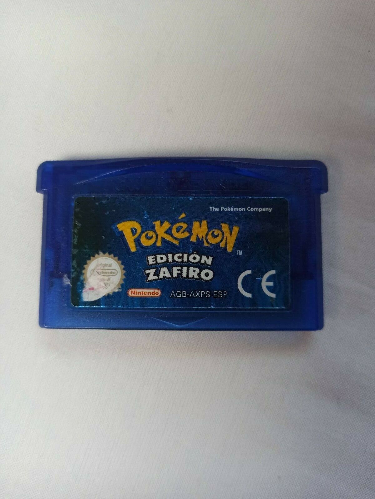 POKEMON EDICION ZAFIRO BUEN ESTADO GB ADVANCE Pal ORIGINAL(156)