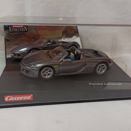PORSCHE CARRERA GT Nuevo 1/32 modelo 25722 Slot Car dark silver NUEVO (147)