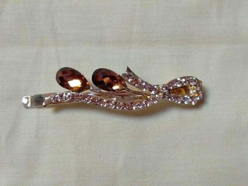 Pasador horquilla pelo color dorado mujer símiles colores  Nuevo - Imagen 4