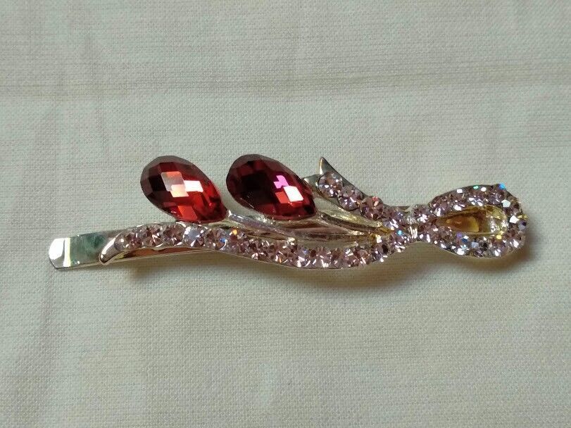 Pasador horquilla pelo color dorado mujer símiles colores  Nuevo - Imagen 5