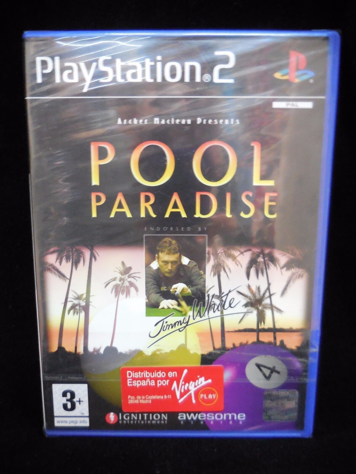 Pool Paradise para playstation 2 Pal Nuevo y precintado