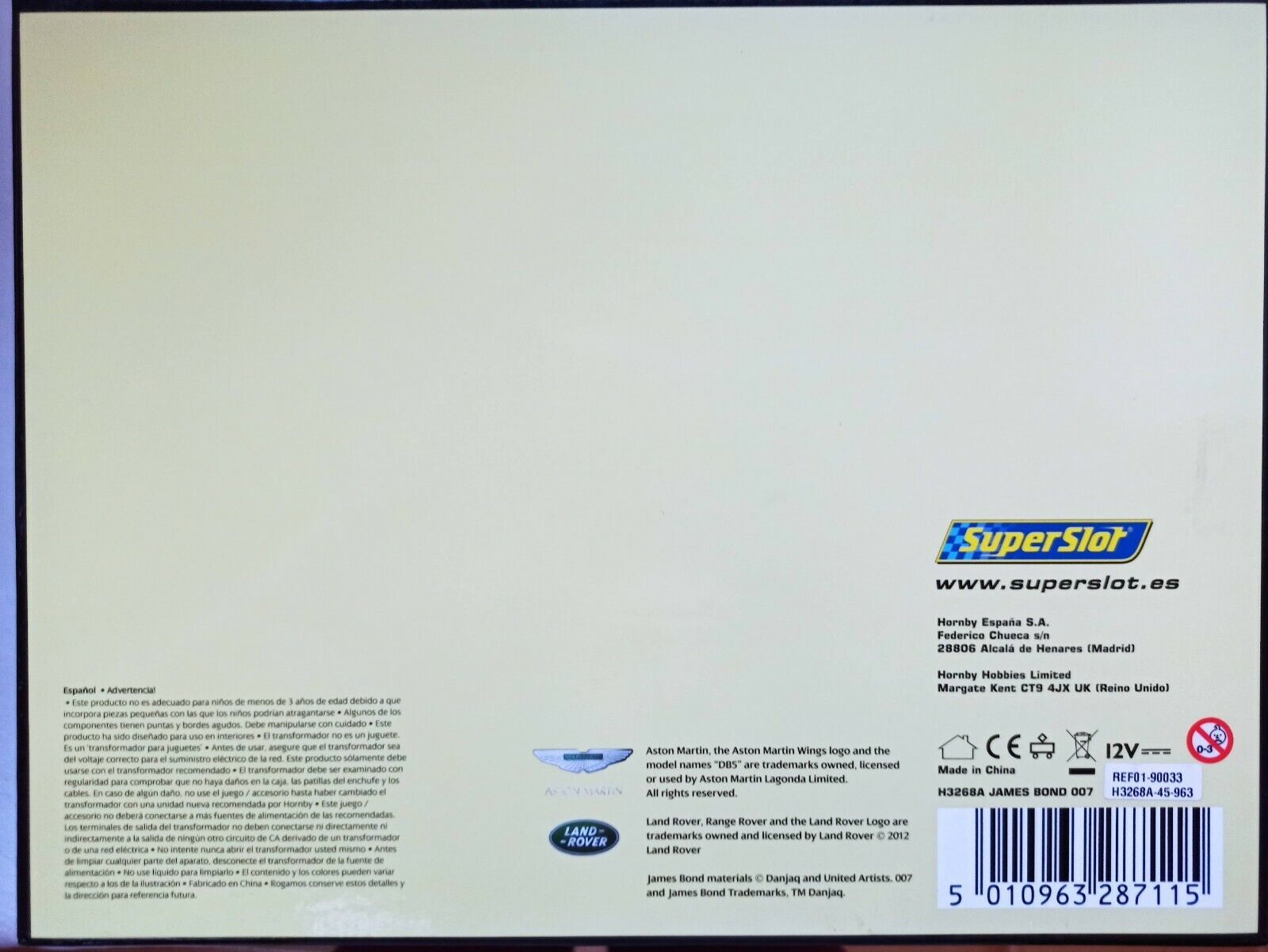 SCX SKYFALL 007 ASTON MARTIN Y RANGER ROVER 1/32 edición limitada Nuevo (149) - Imagen 3