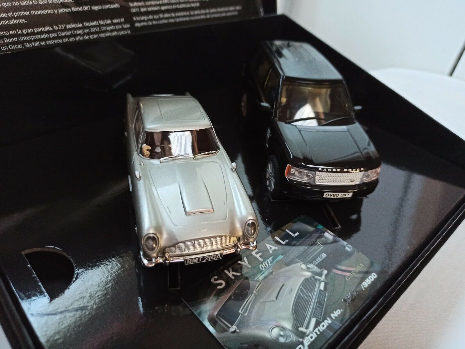 SCX SKYFALL 007 ASTON MARTIN Y RANGER ROVER 1/32 edición limitada Nuevo (149) - Imagen 7