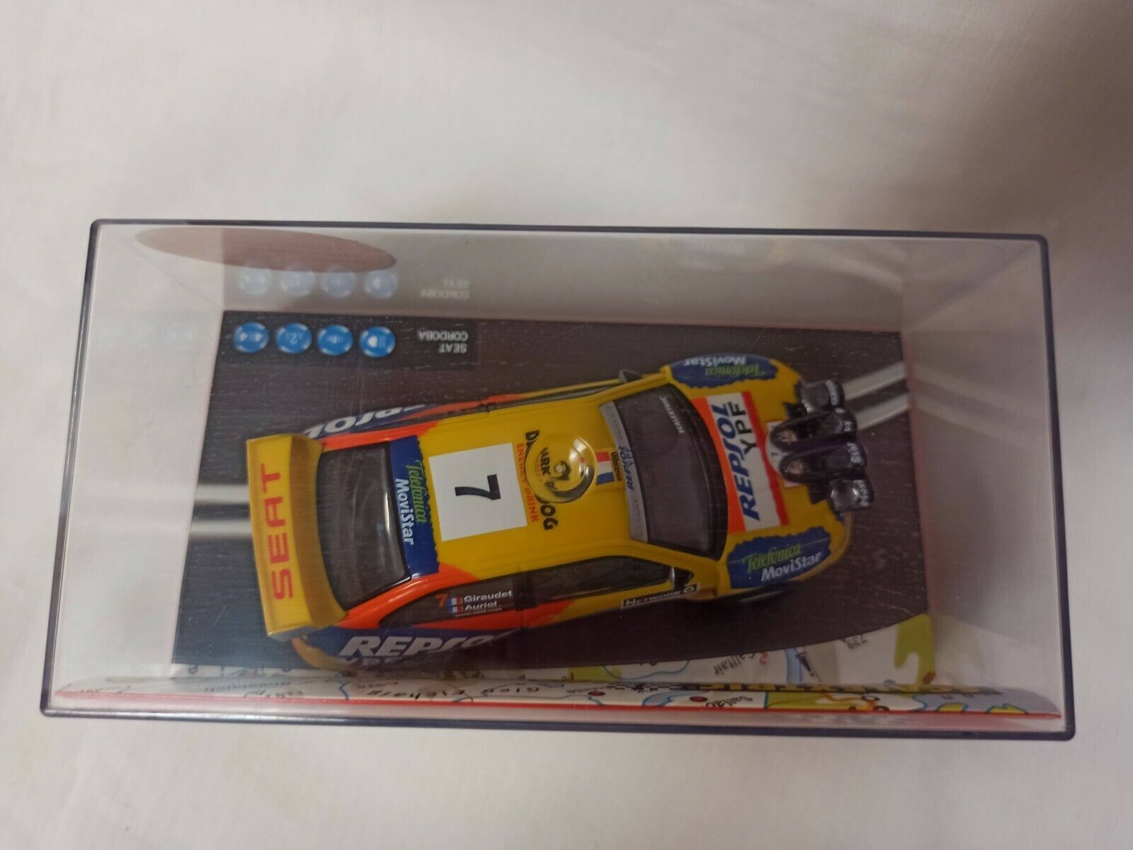 SCX Scalextric Seat Cordoba E2 "RAC 2000" ref 6063 1/32 Nuevo (143) - Imagen 4