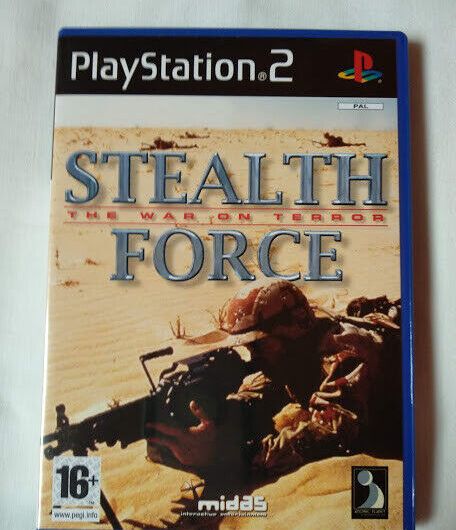 STEALTH FORCE:THE WAR ON TERROR PLAYSTATION 2 como nuevo PAL