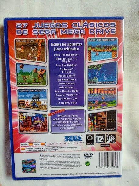 Sega Mega Drive Collection para playstation 2 Nuevo y precintado Pal - Imagen 3