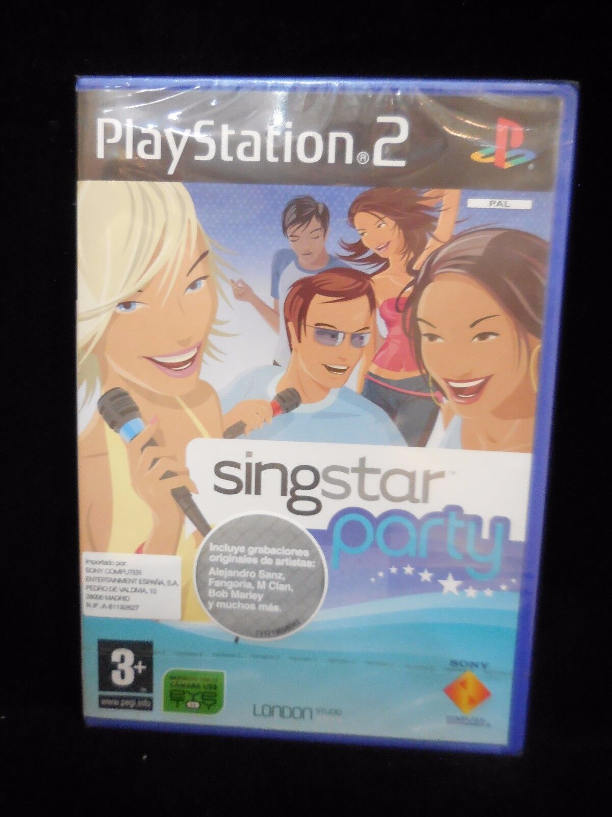 SingStar Party para playstation 2 Nuevo y precintado
