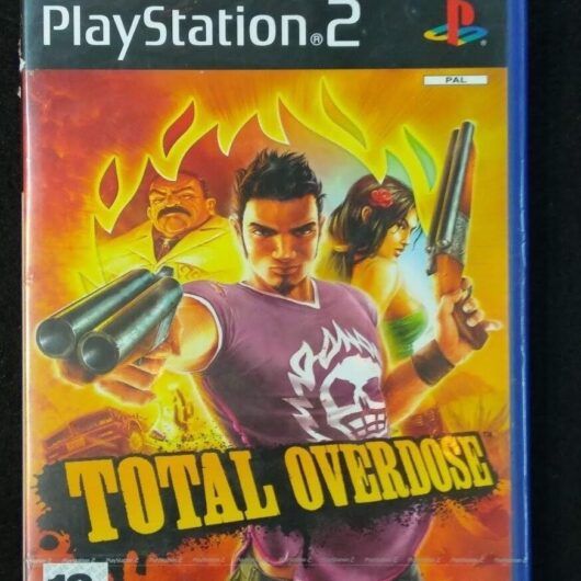 Total Overdose  playstation 2 Pal nuevo y precintado versión España.