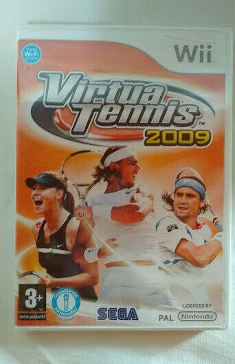Virtual Tennis 2009 para Nintendo Wii Nuevo y precintado Pal
