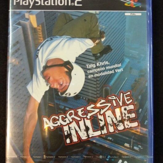 Aggresive inline videojuego para playstation  2 nuevo y precintado