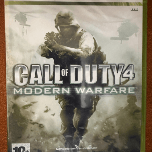 Call of Duty 4 Modern Warfare para XBOX360 Nuevo y precintado Pal PERFECTO
