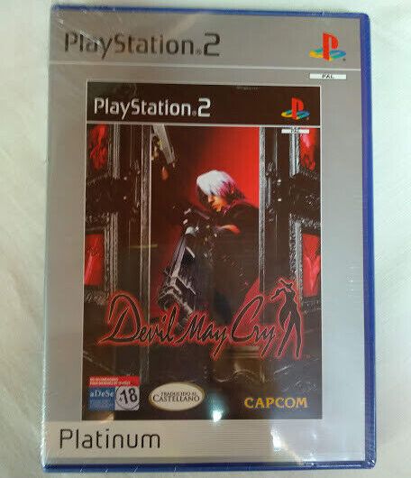 DEVIL MAY CRY  para playstation 2 Nuevo y precintado Pal PLATINUM