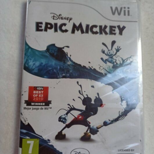 DISNEY EPIC MICKEY para Nintendo Wii Nuevo y precintado Pal (150)Muy buscado