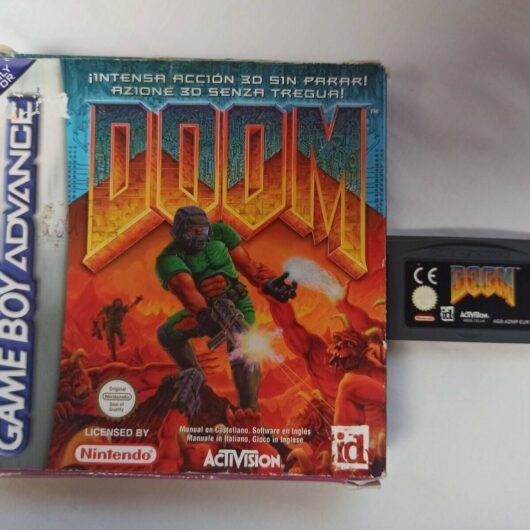 DOOM  SIN INSTRUCCIONES BUEN ESTAD GB ADVANCE Pal ORIGINAL(156)
