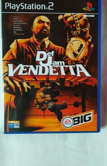 Def Jam Vendetta en perfecto estado,como Nuevo  para playstation 2 Pal