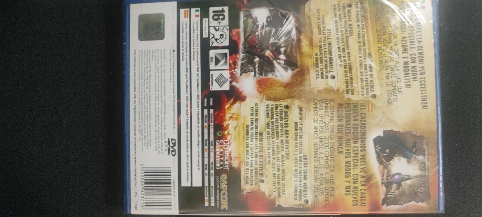 Devil May Cry 3 Special Edition nuevo y precintado para playstation 2 Pal - Imagen 3