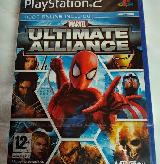 Marvel Ultimate Alliance para playstation 2 Nuevo y precintado Pal