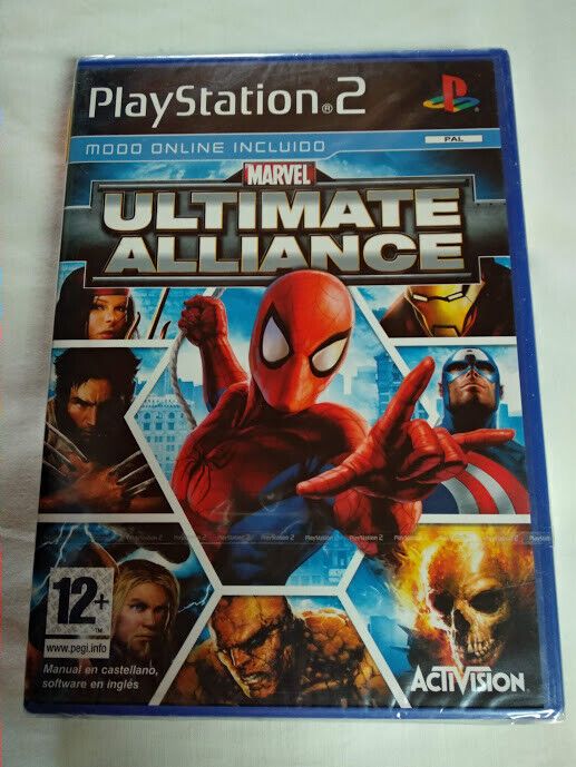 Marvel Ultimate Alliance para playstation 2 Nuevo y precintado Pal