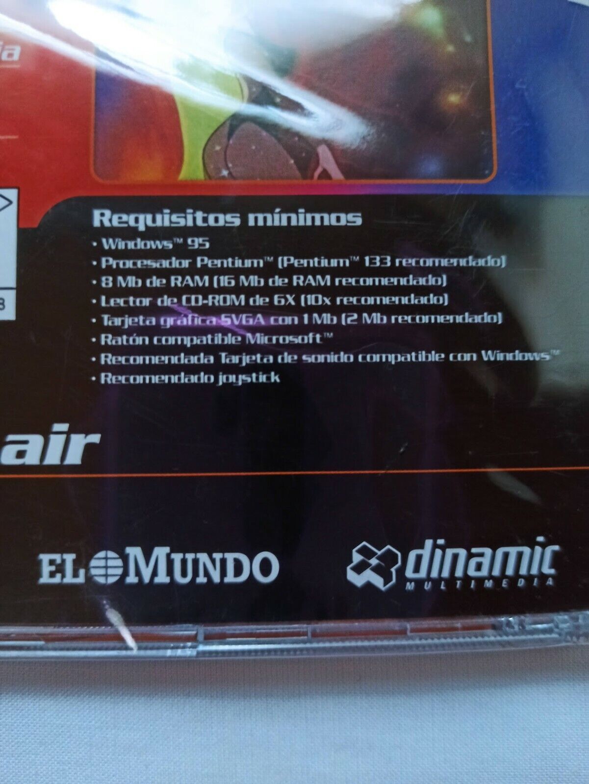 PC DRAGON'S LAIR SOLO WIN 95 Nuevo precintado (147) - Imagen 4