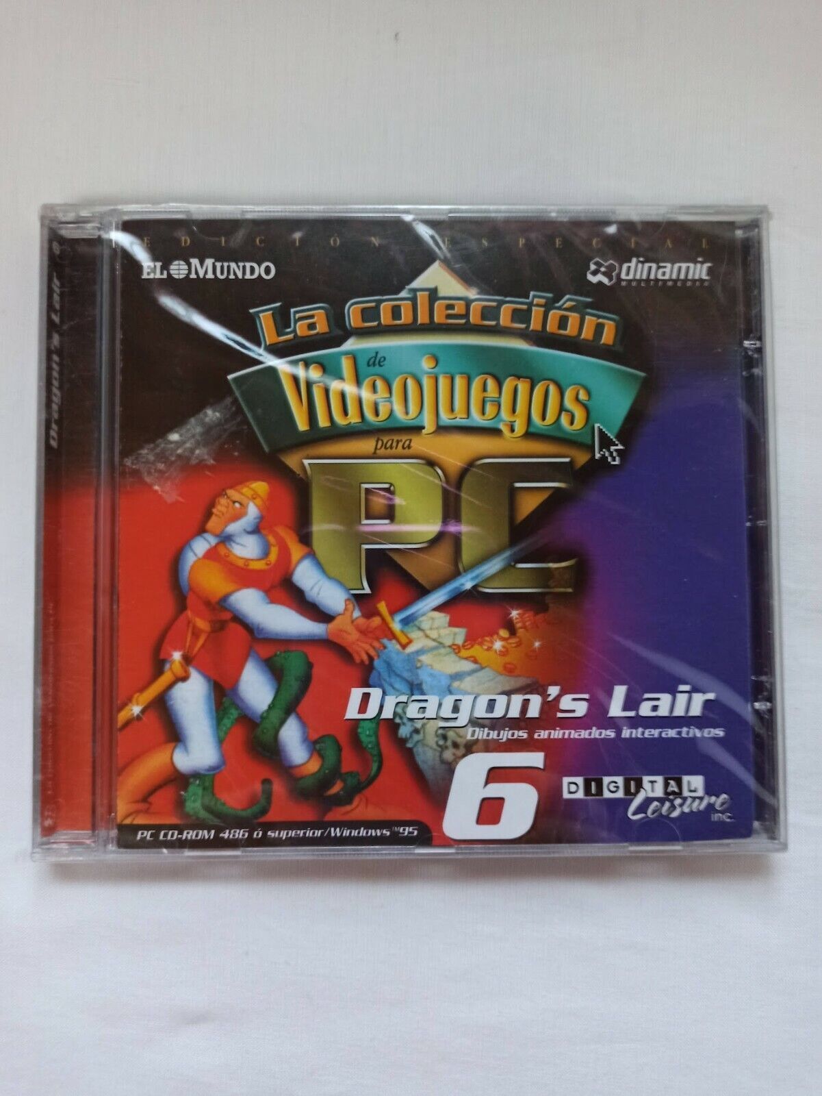 PC DRAGON'S LAIR SOLO WIN 95 Nuevo precintado (147)