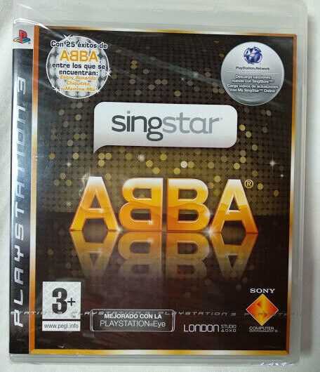 Singstar ABBA para  PlayStation 3 Nuevo y precintado PAL