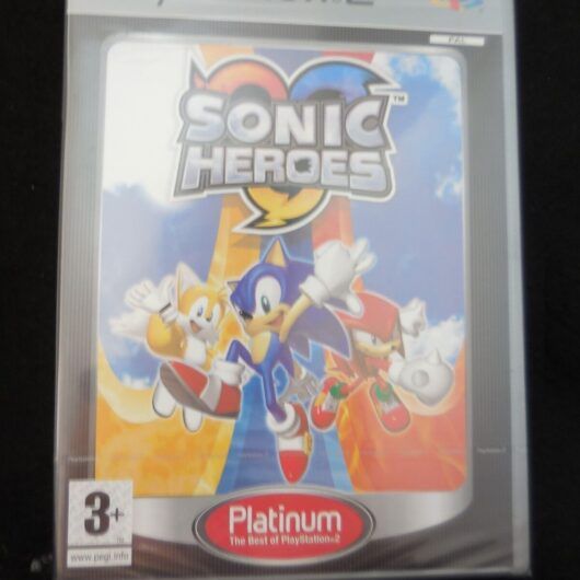 Sonic Heroes para playstation 2 nuevo y precintado Pal