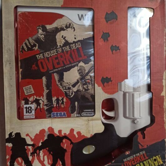 The House of the Dead Overkill Hand Cannon Wii Nuevo y precintado Pal (150)