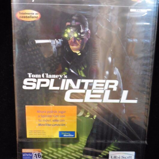 Tom Clancy's Splinter Cell para playstation 2 nuevo y precintado