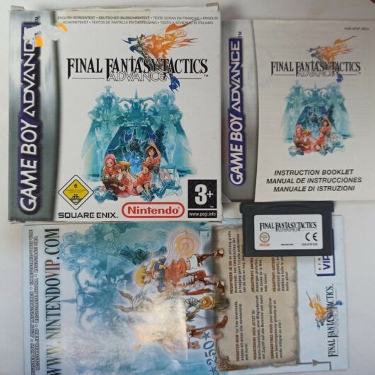 FINAL FANTASY TACTICS ADVANCE como nuevo completo GB advance Pal ORIGINAL(156)
