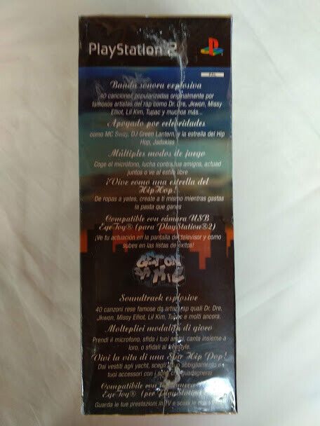 GET ON DA MIC CON MICROFONO para playstation 2 Nuevo y precintado Pal - Imagen 5