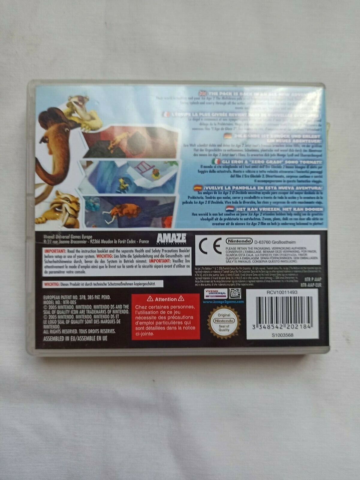 ICE AGE 2 para Nintendo DS COMO NUEVO COMPLETO ORIGINAL (156) - Imagen 3