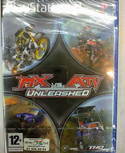 MX vs. ATV Unleashed para playstation 2 Nuevo y precintado Pal