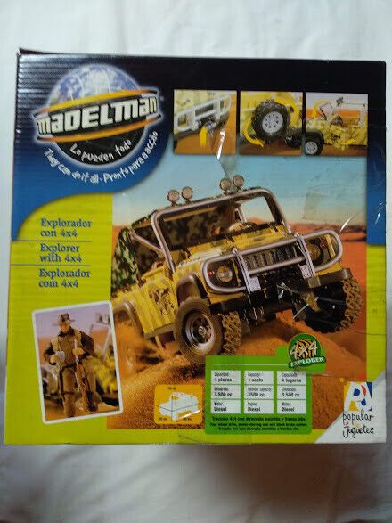 Madelman Jeep Explorador con figura Madelman y 4x4 y accesorios Nuevo a estrenar - Imagen 7