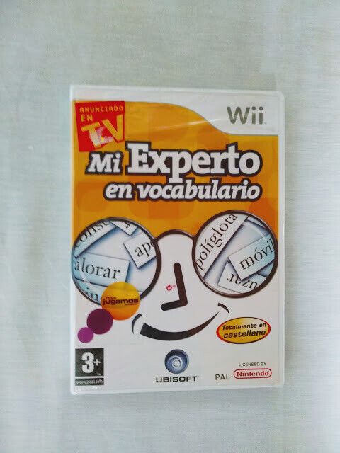 Mi experto en vocabulario para NINTENDO Wii Nuevo y precintado Pal