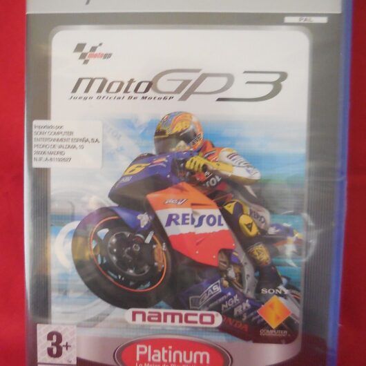 Moto GP3 para playstation 2 Nuevo y Precintado Pal España