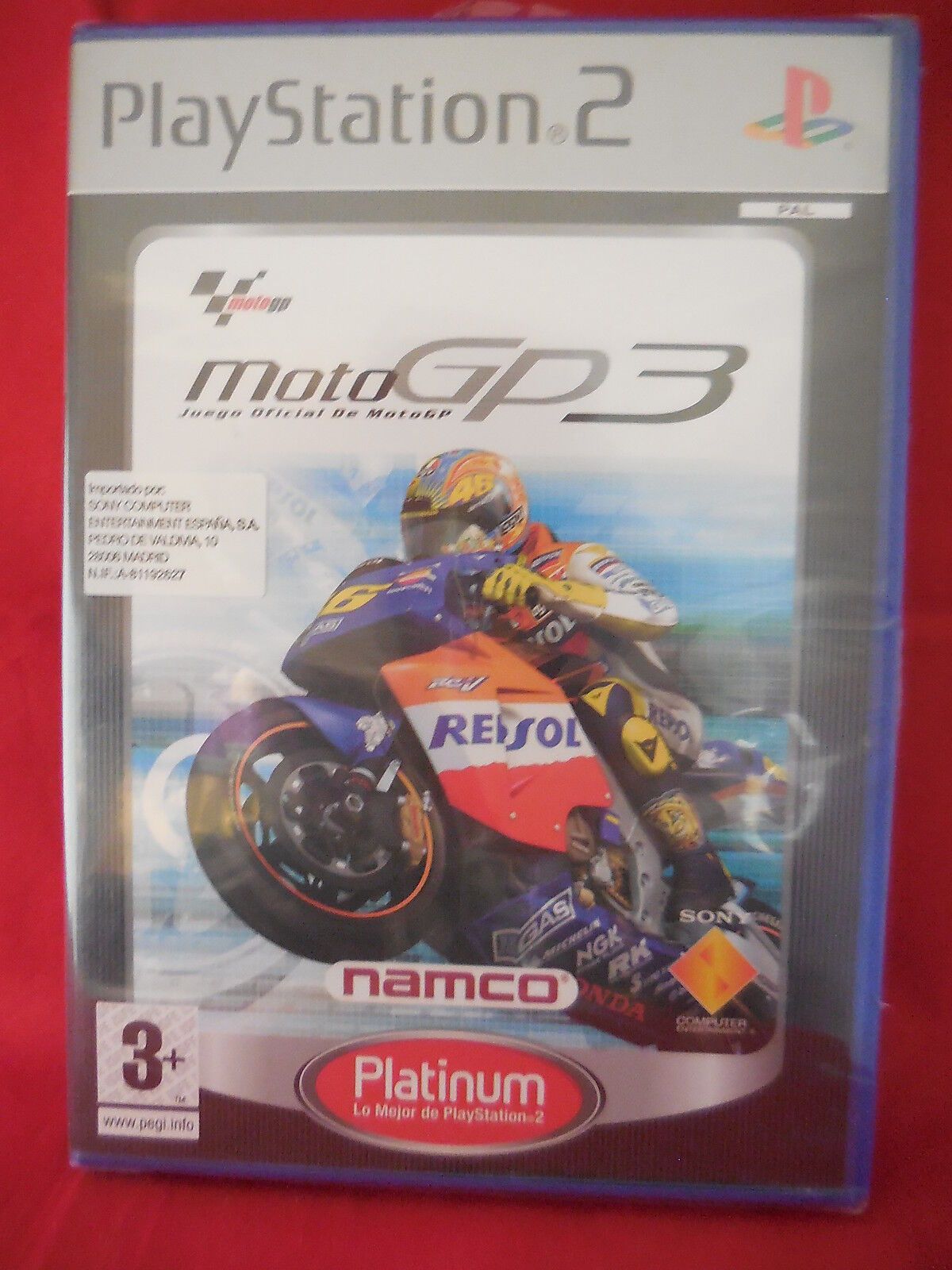 Moto GP3 para playstation 2 Nuevo y Precintado Pal España