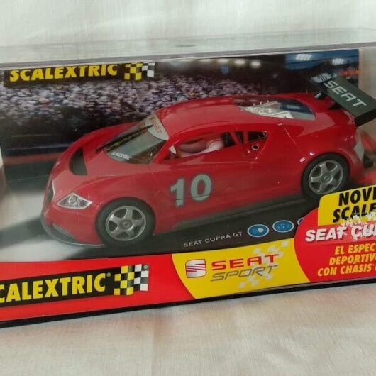 SCX Scalextric SEAT CUPRA GT  REFERENCIA 6158 1/32 Nuevo CHASIS BASCULANTE
