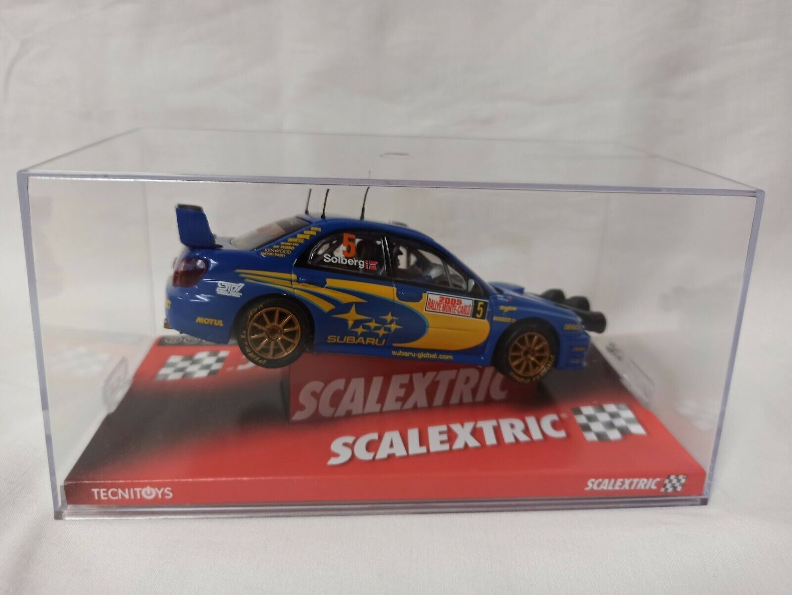SCX Scalextric Subaru Impreza WRC " SOLBERG" ref 6181 1/32 Nuevo (143) - Imagen 4