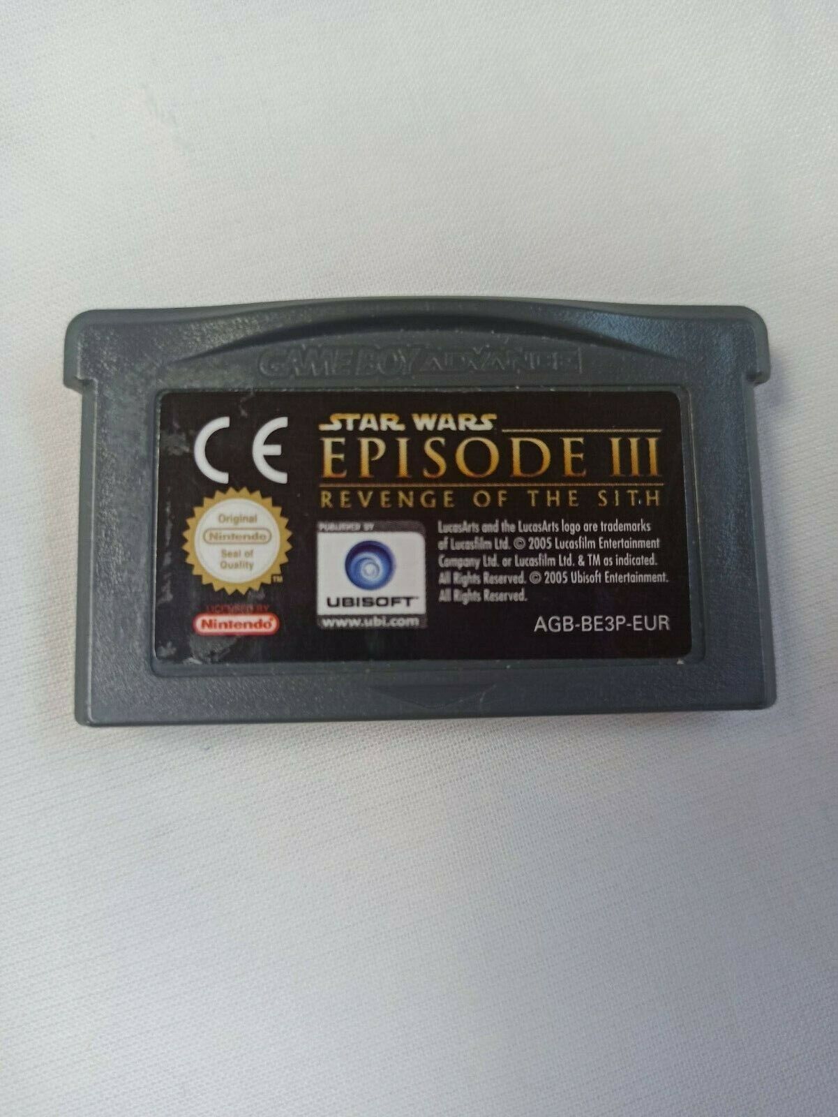 STAR WARS EPISODIO III REVENGE OF THE BUEN ESTADO GB ADVANCE Pal ORIGINAL(156)
