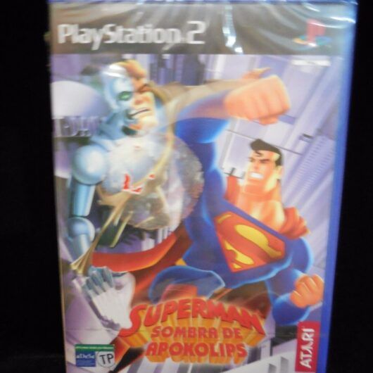 Superman:Sombra de Apokolips nuevo y precintado playstation 2 PAL