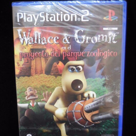 Wallace & Gromit en el proyecto del parque zoologico Nuevo y precintado