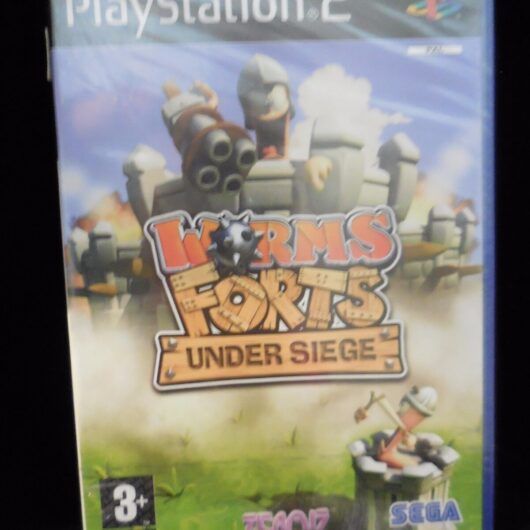 Worms Forts:Under Siege para playstation 2 Nuevo y Precintado
