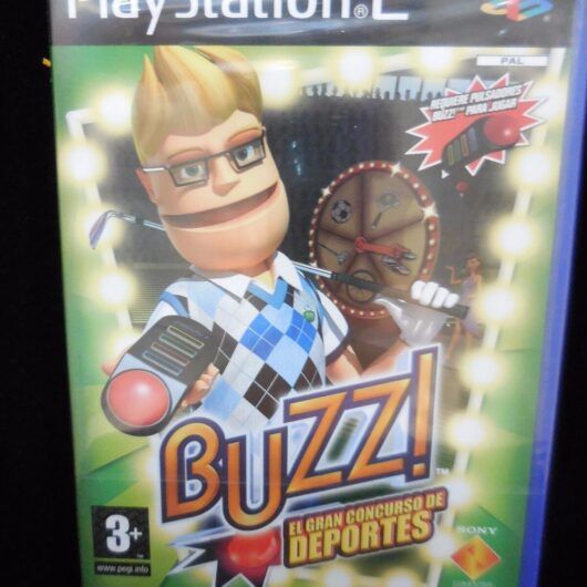 Buzz¡:El Gran Concurso de los Deportes para playstation 2 nuevo y precintado