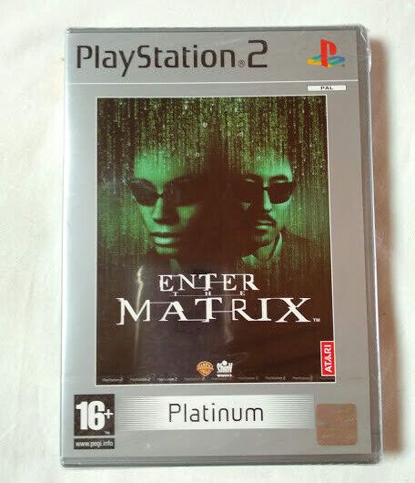 Enter the matrix para playstation 2 Nuevo y precintado Pal edición platinum
