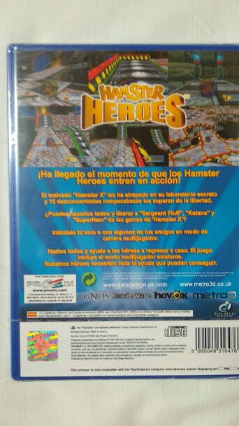 Hamster Heroes para playstation 2 Nuevo y precintado Pal - Imagen 3