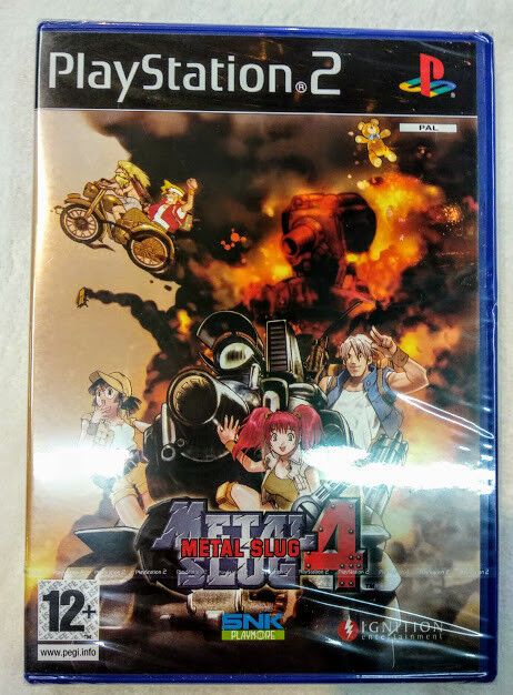 Metal Slug 4 para playstation 2 Nuevo y precintado Pal